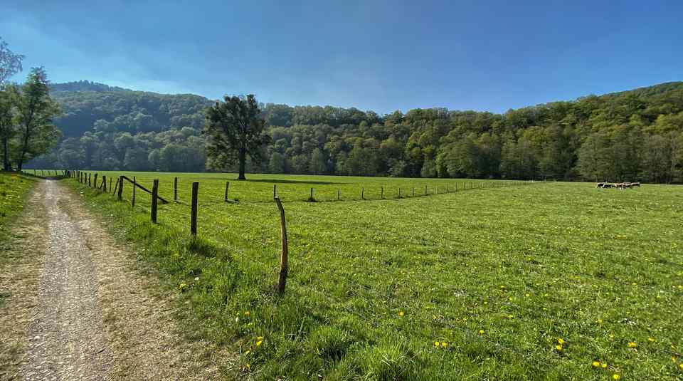 Felspassagen an der Rur